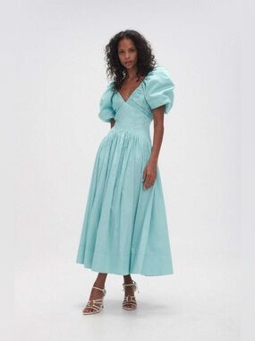 knee length dresses for ladies Aje Botanical Mini Dress